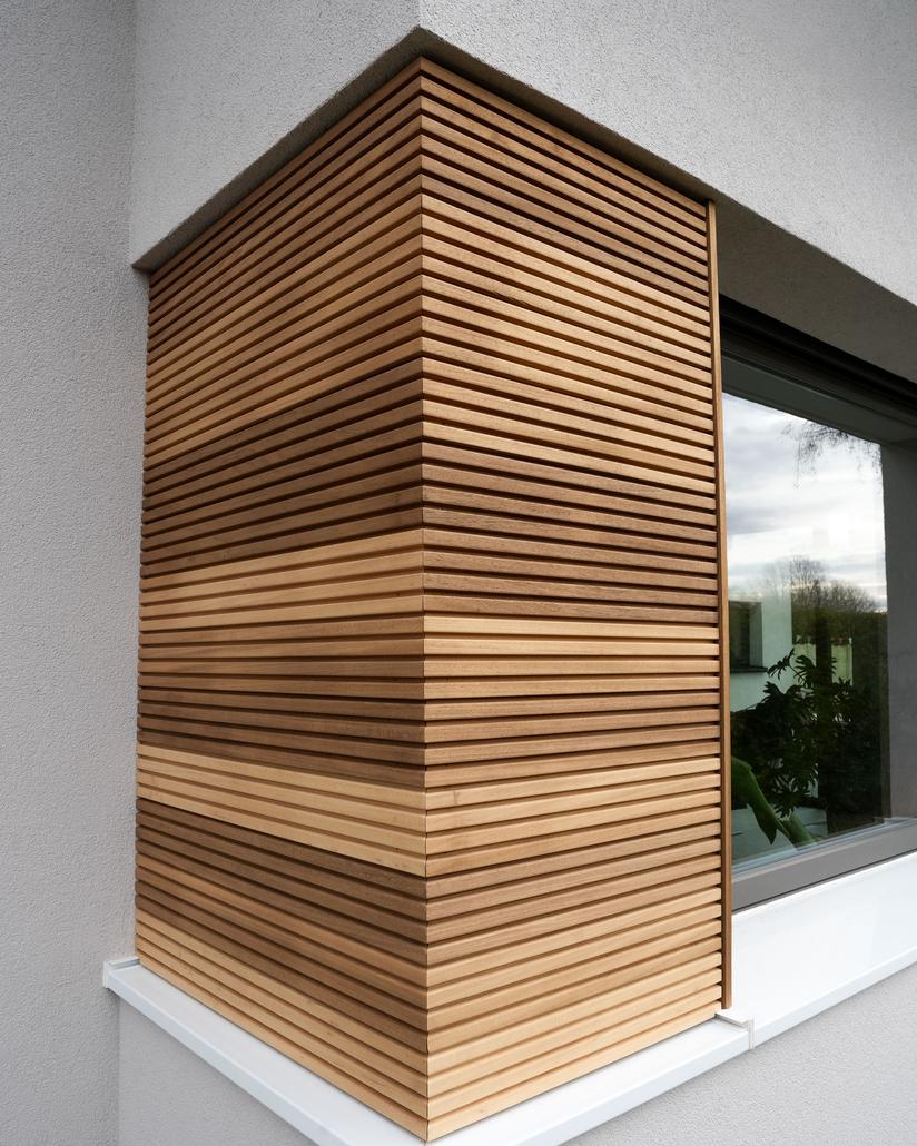 Isolation façade crepi et bois Oostakker