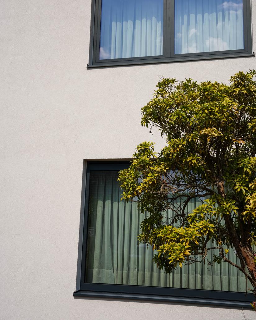 Gevel met crepi en isolatie Lokeren