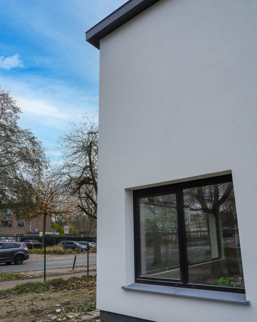 Rénovation de façade crepi à Edegem