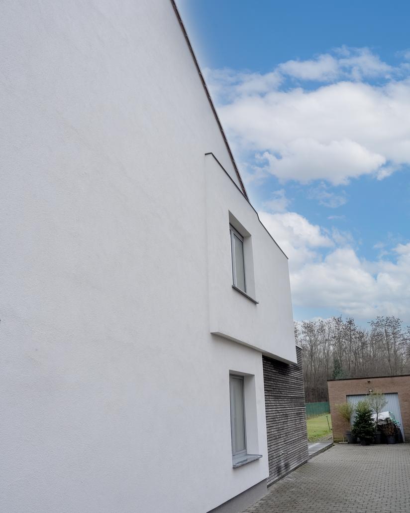 Isolation de façade crepi à Hofstade