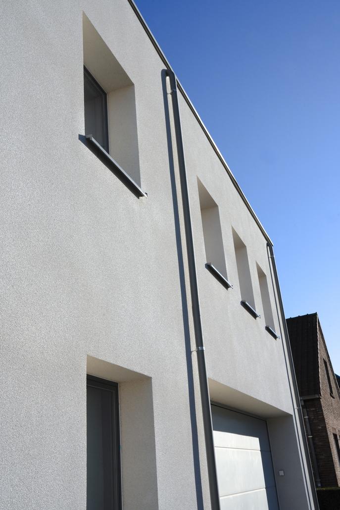 Gevelisolatie met spuitkurk in Beveren