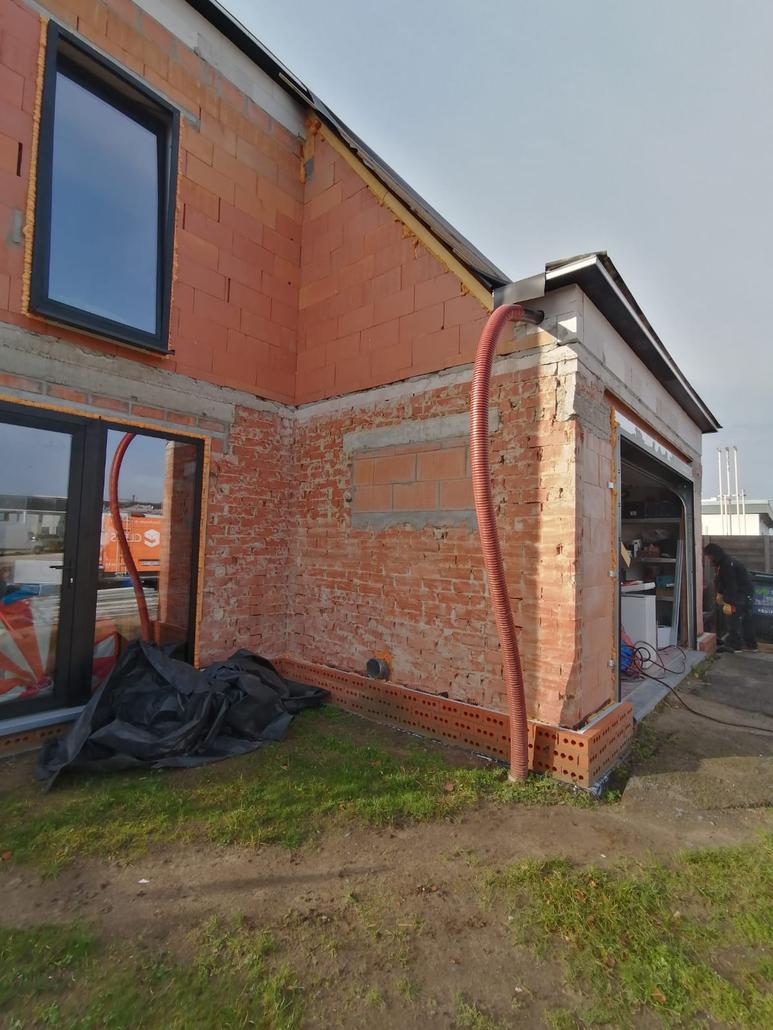 isolation facade liege projete a Gavere