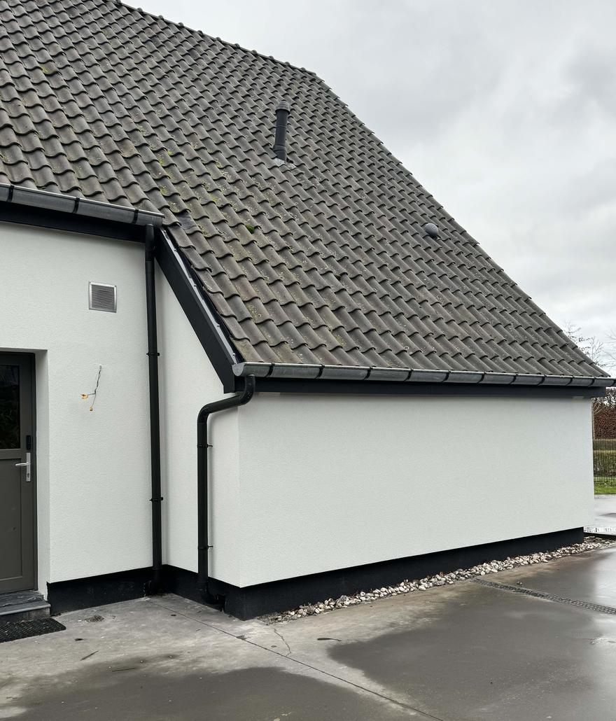 Isolation de façade et crepi à Oudenburg