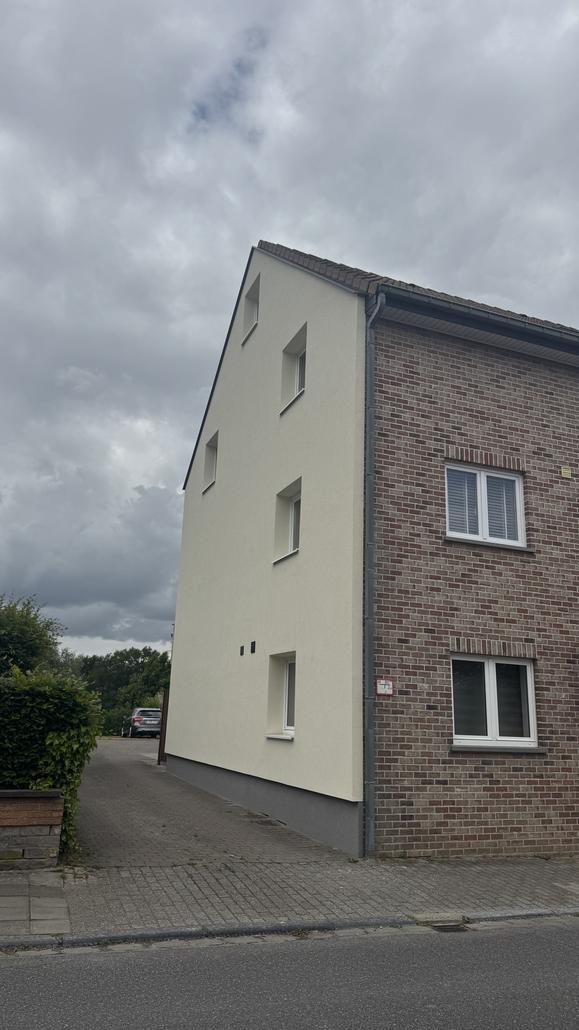 Crepi sur façade latérale à Tervuren