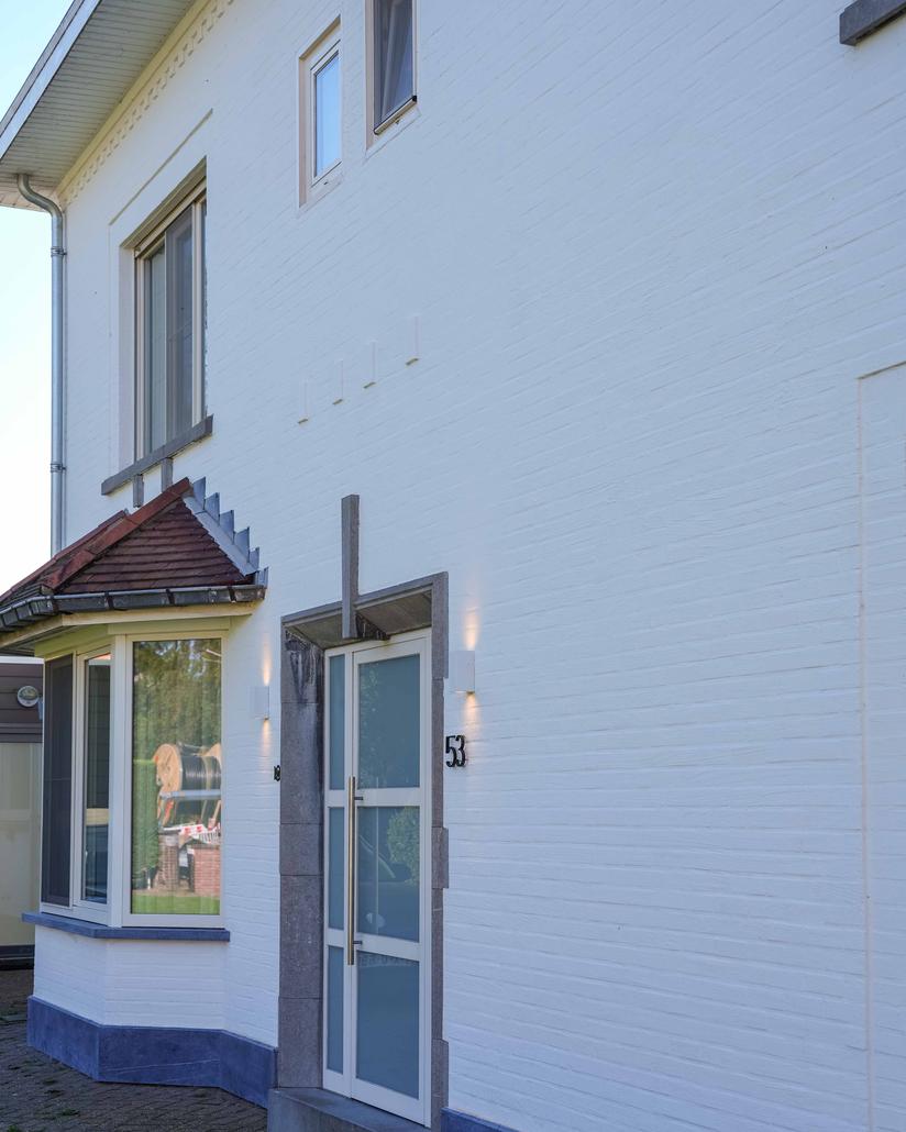 Gevel kaleien in Kieldrecht