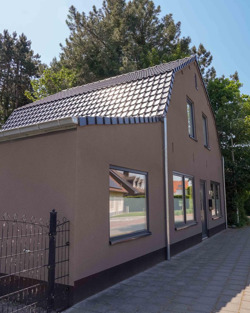 Spuitkurk gevelrenovatie Heikant