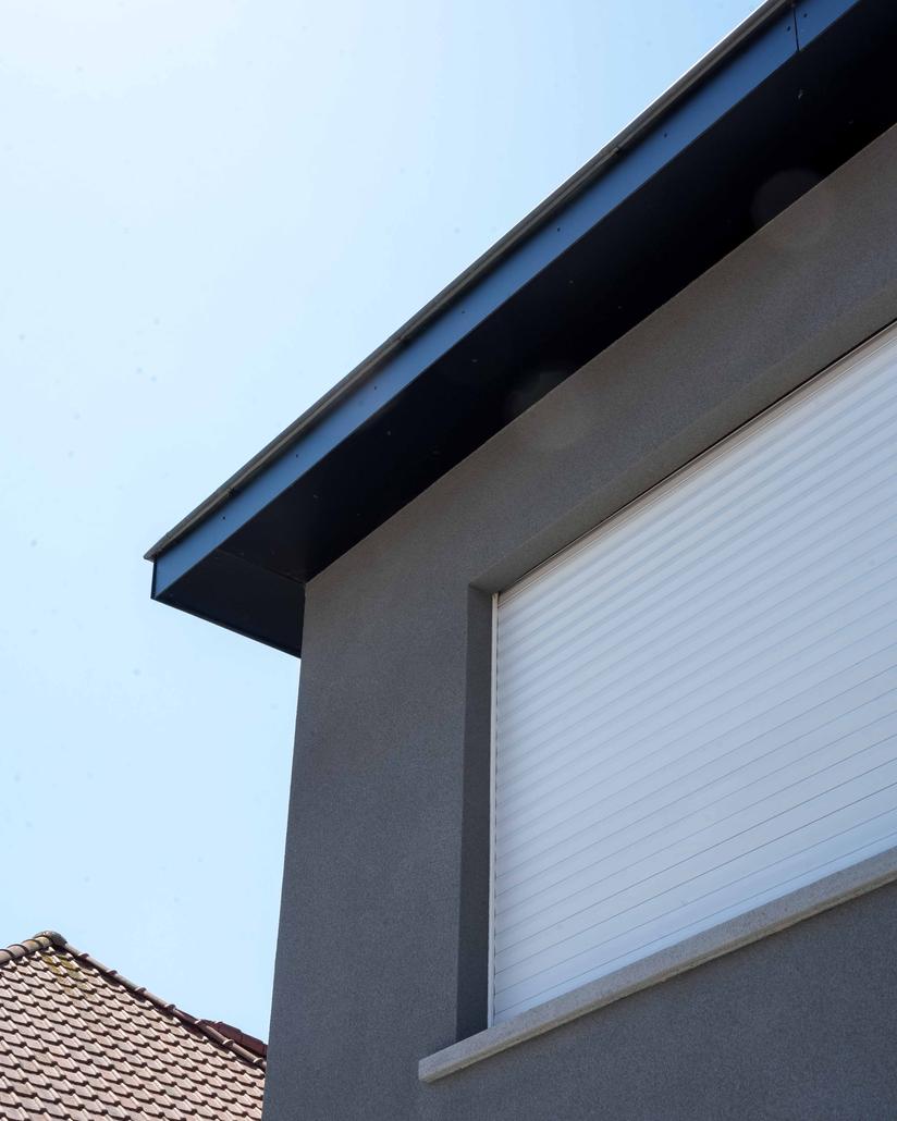 Spuitkurk gevelrenovatie in Sijsele