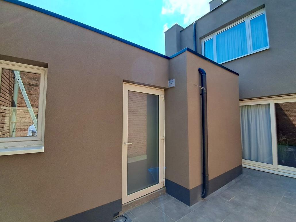 Isolation de façade et liège projeté à Gand