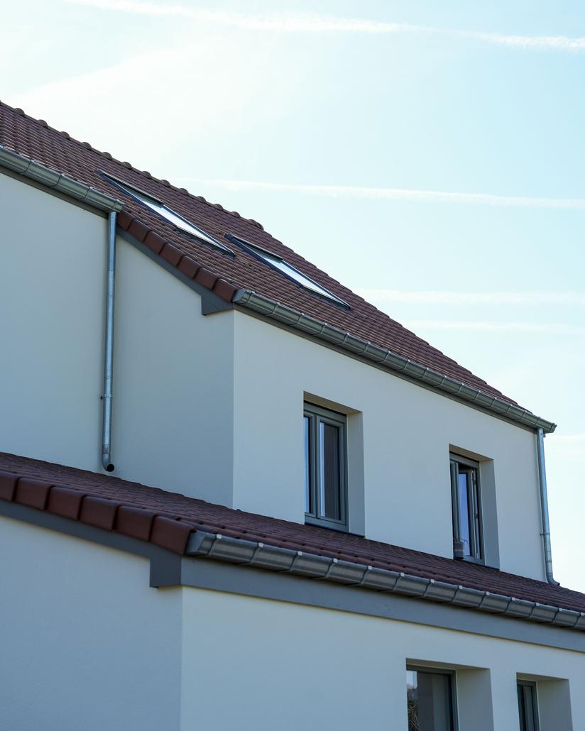 Gevelrenovatie met crepi in Diest