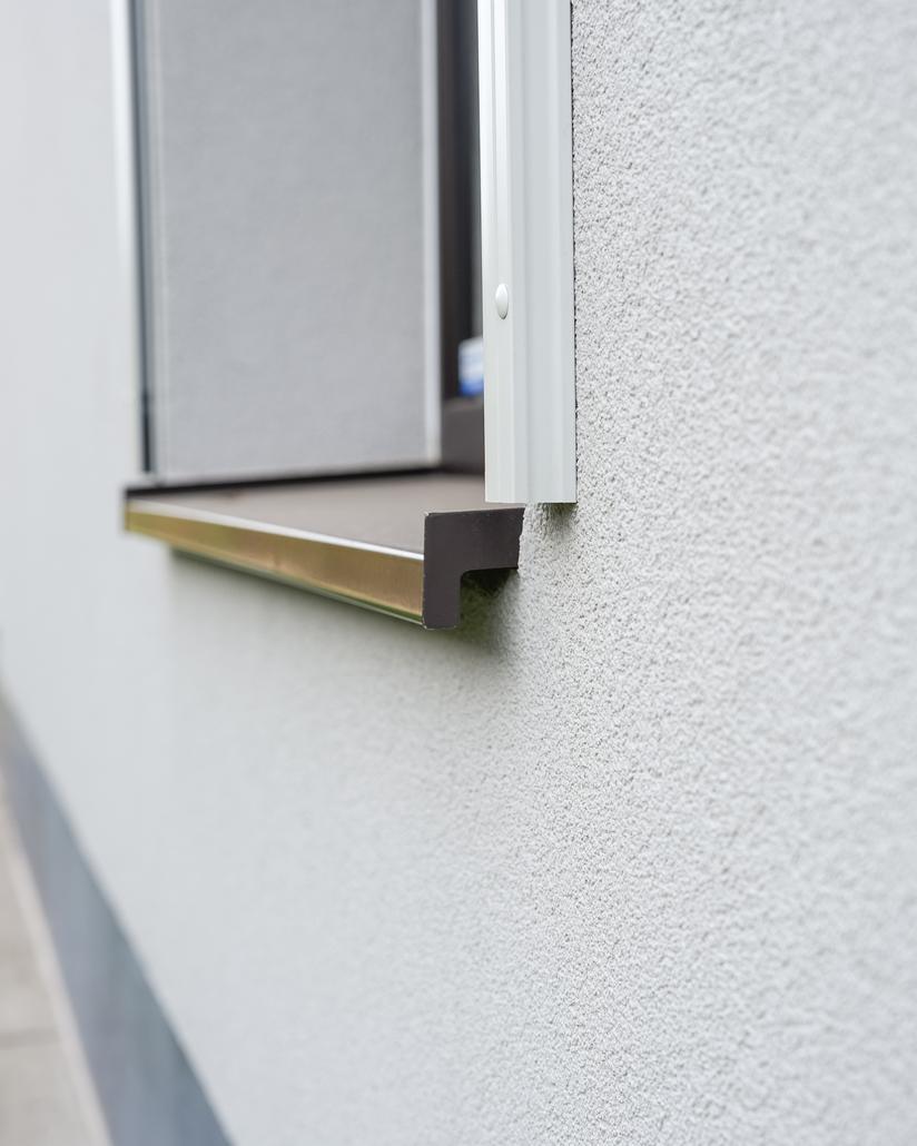 Gevelrenovatie met crepi in Evergem