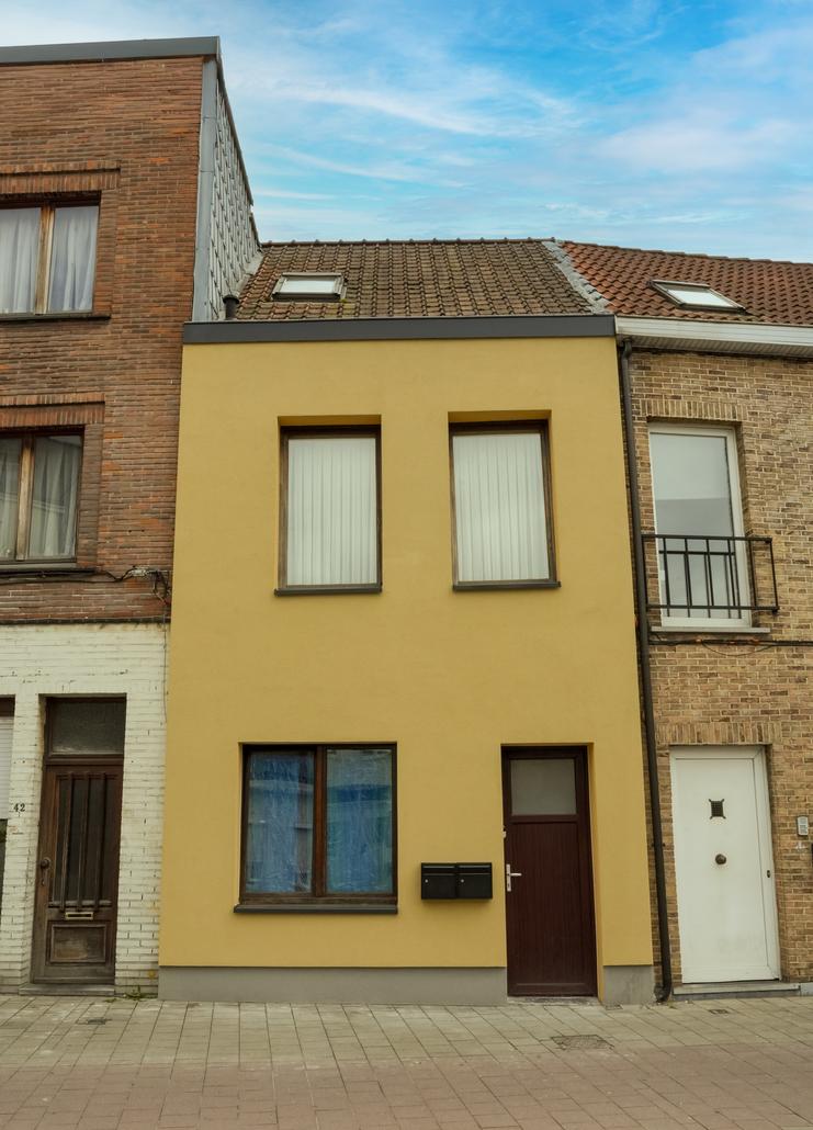 Gevelrenovatie crepi in Gent