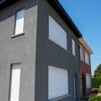 Spuitkurk gevelrenovatie in Sijsele