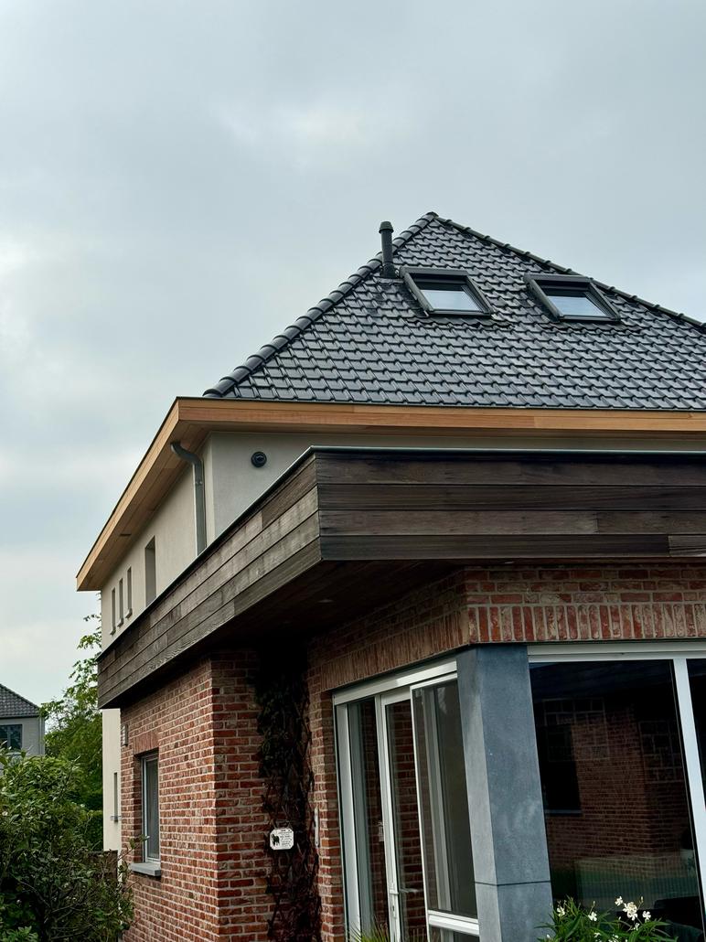 Isolation et spuitkurk toit Beveren