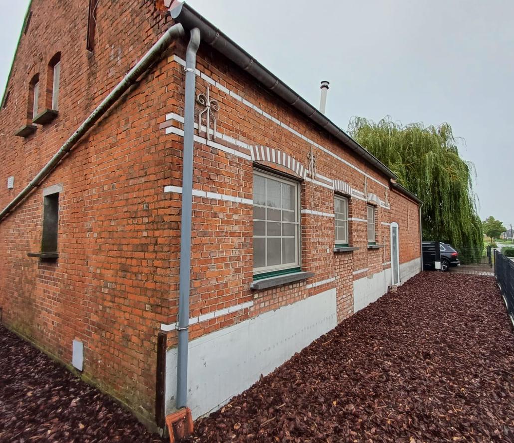 Isolation de façade et crepi à Evergem