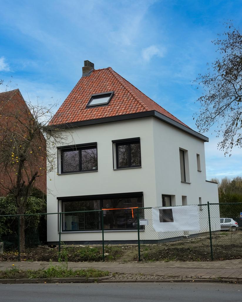 Rénovation de façade crepi à Edegem