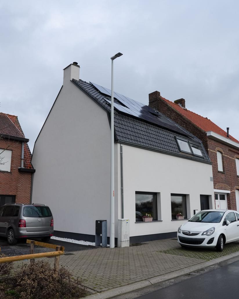Crepi gevelrenovatie in Gullegem