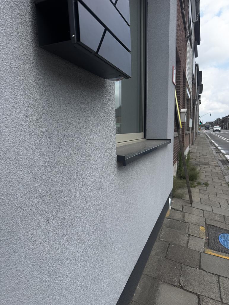 Liège projeté et rénovation de toit à Beveren