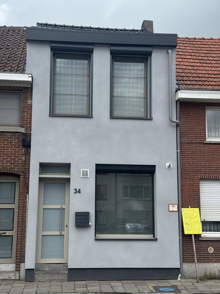 Liège projeté et rénovation de toit à Beveren