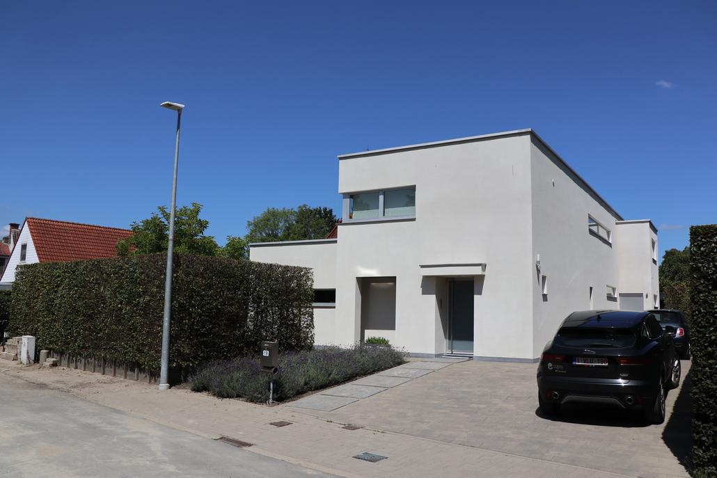 Maison en liege projete a Tielrode