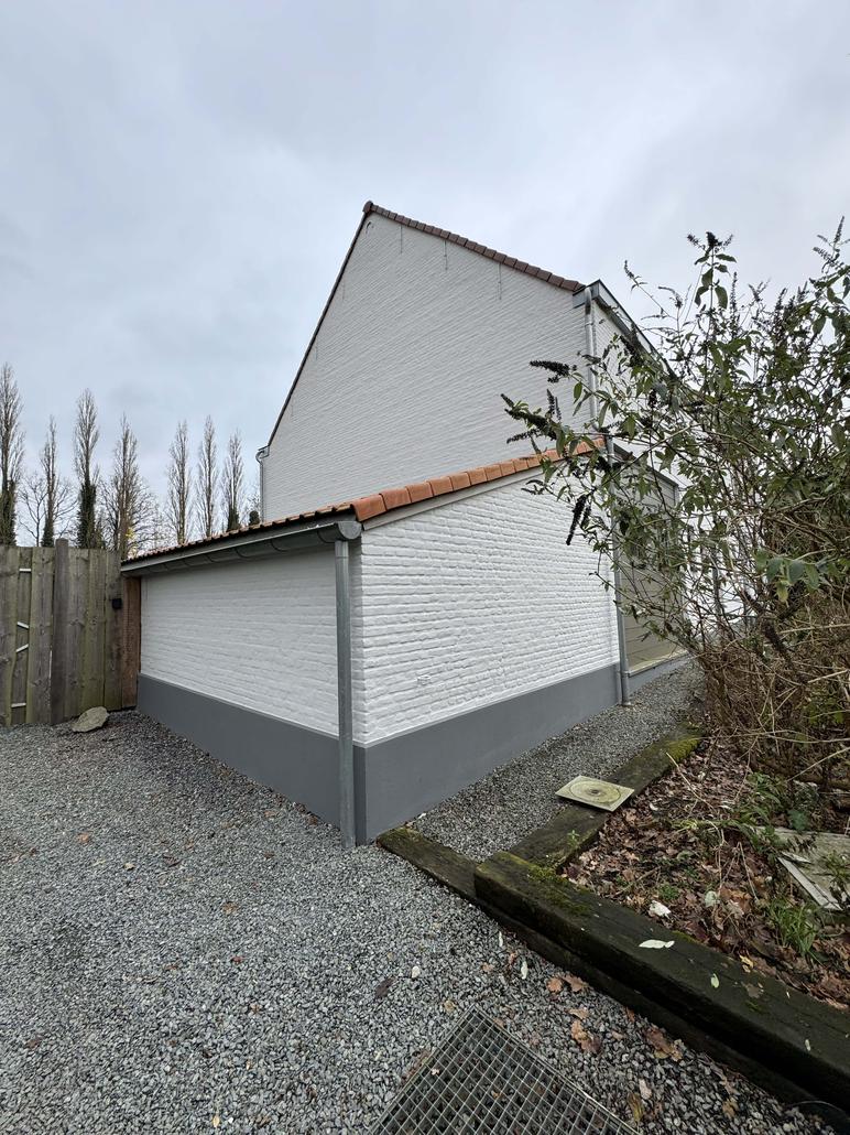 Enduit à la chaux et crepi à Grimbergen