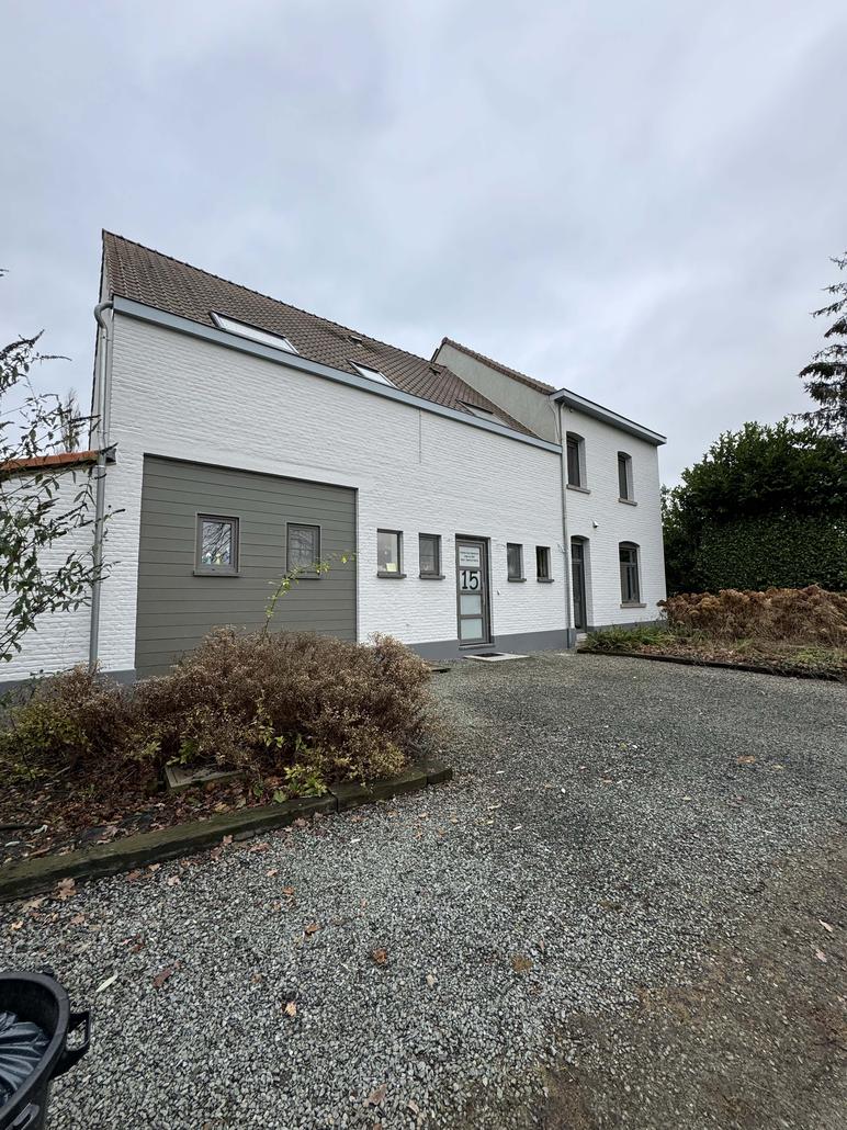 Enduit à la chaux et crepi à Grimbergen