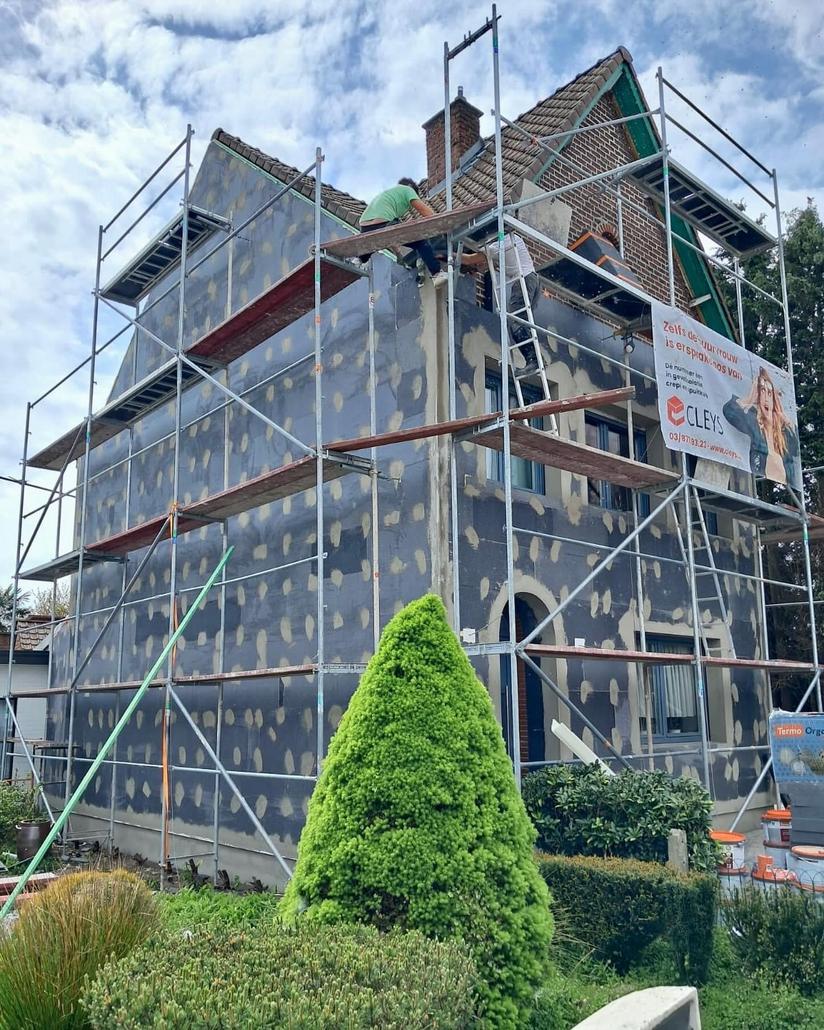 isolation facade Geraardsbergen