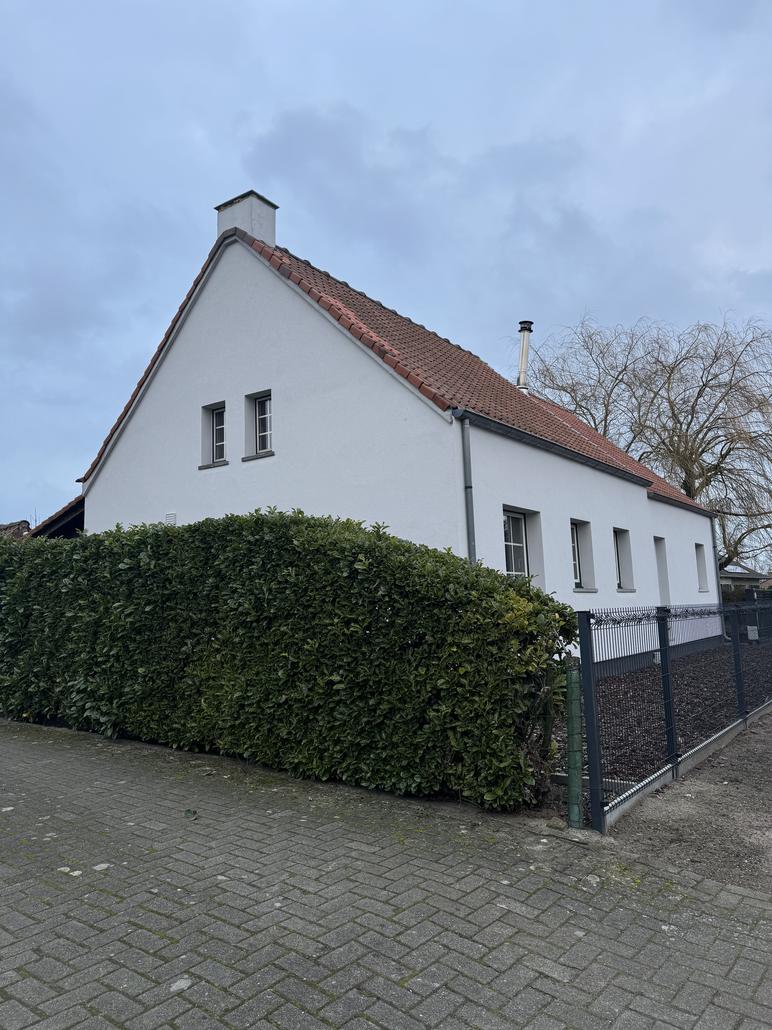 Isolation de façade et crepi à Evergem