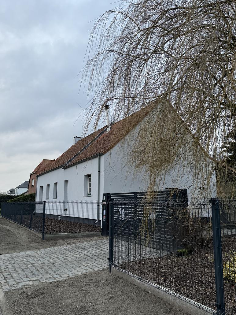 Isolation de façade et crepi à Evergem