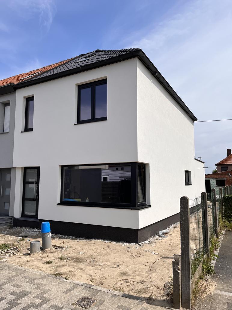 Crepi et isolation pour une maison à Lebbeke