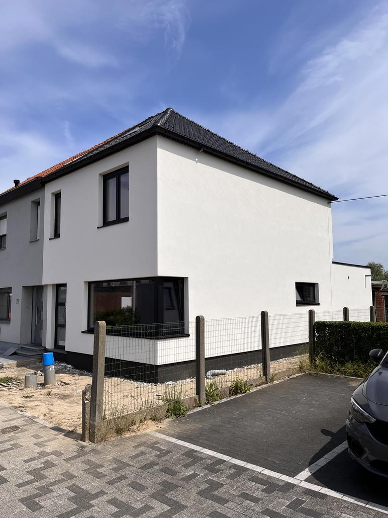 Crepi et isolation pour une maison à Lebbeke