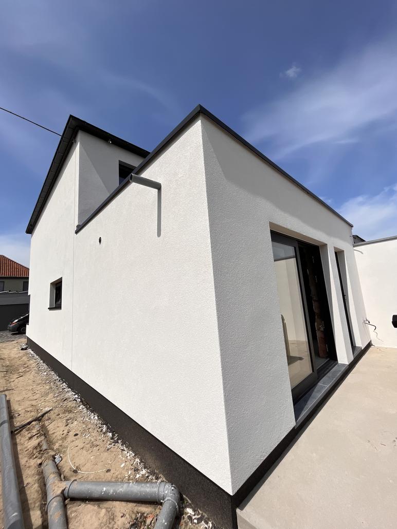 Crepi et isolation pour une maison à Lebbeke