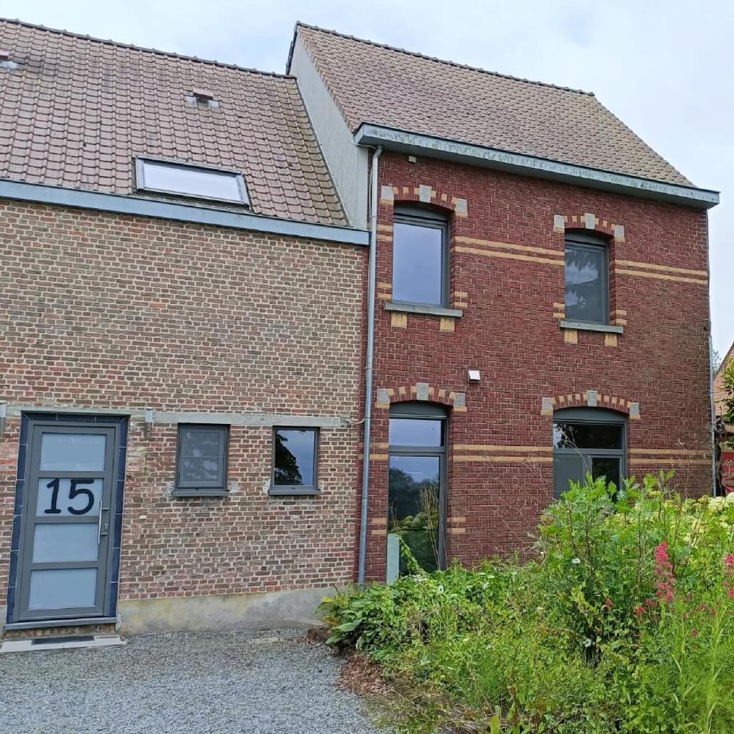 Enduit à la chaux et crepi à Grimbergen