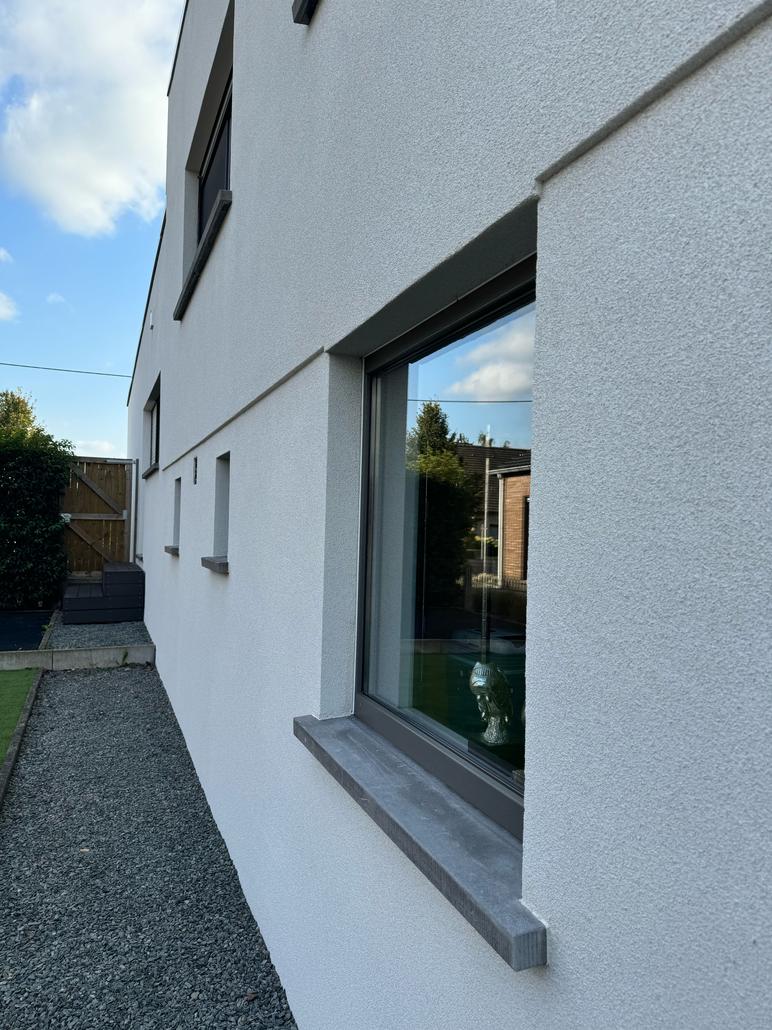 Crépi liège projeté Evergem