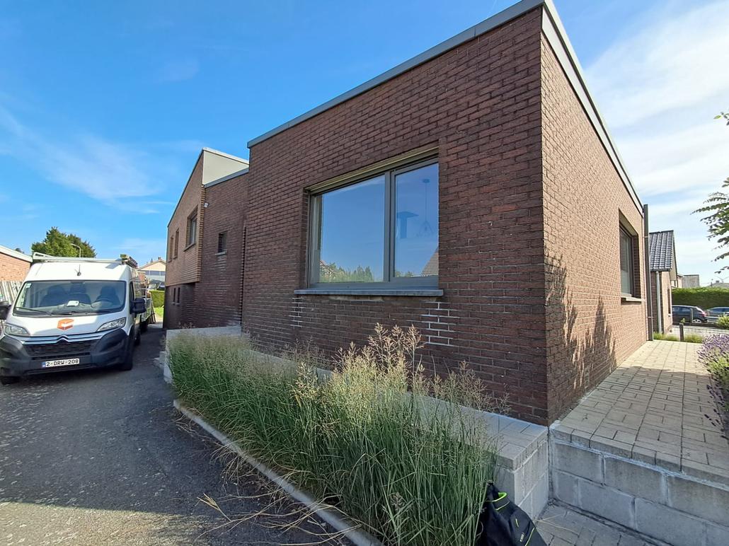 Crépi liège projeté Evergem