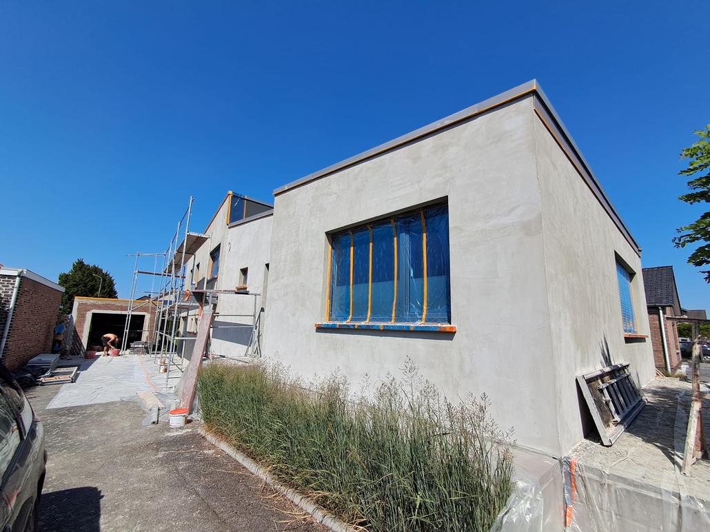 Crépi liège projeté Evergem