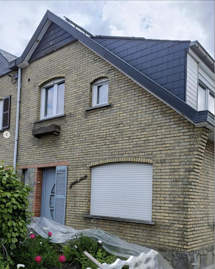 Gevelisolatie en crepi Lede