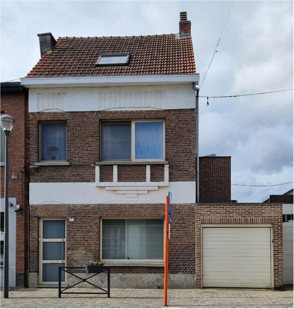 Gevelisolatie en steenstrips rumst