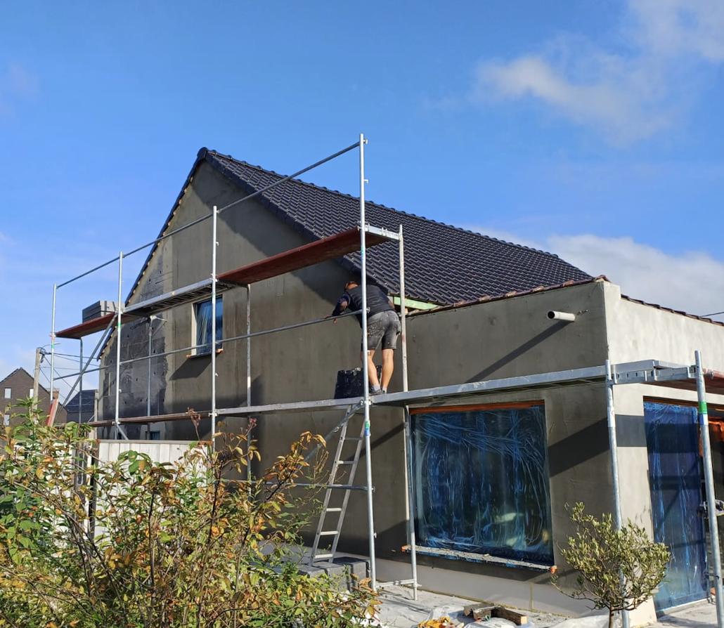 Gevelisolatie en spuitkurk zemst