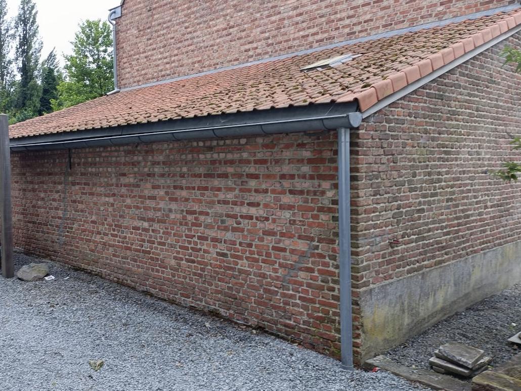 Enduit à la chaux et crepi à Grimbergen