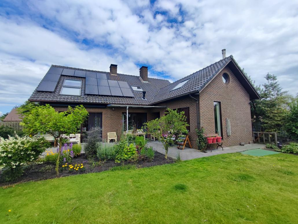 Rénovation de façade et de toit à Wortel