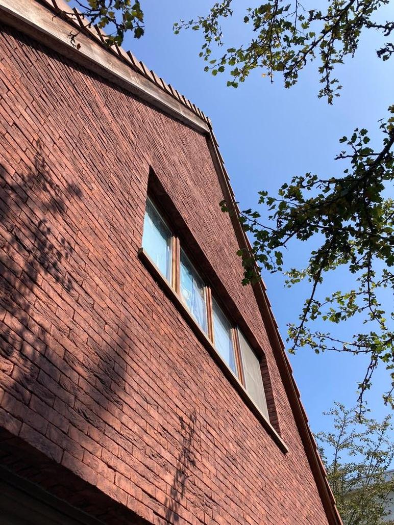 Isolation et plaquettes de brique a Gand