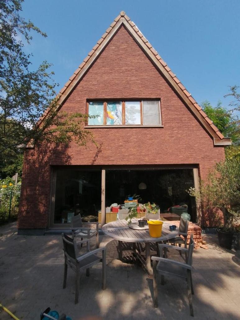 Isolation et plaquettes de brique a Gand