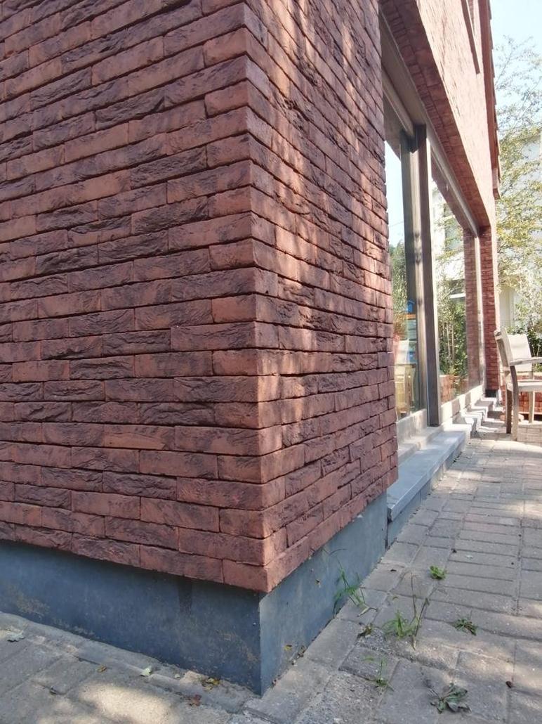 Isolation et plaquettes de brique a Gand