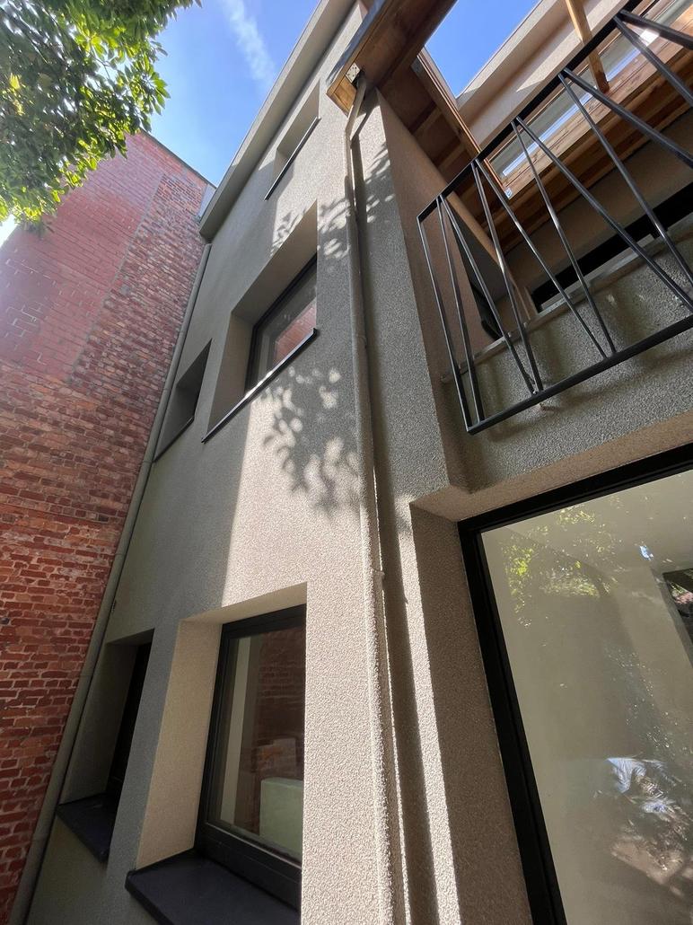 Isolation et liege projete a Wilrijk