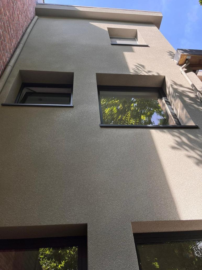 Isolation et liege projete a Wilrijk