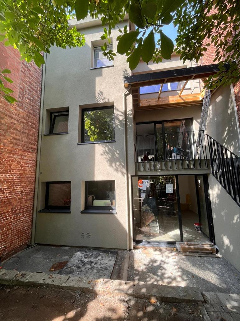 Isolation et liege projete a Wilrijk