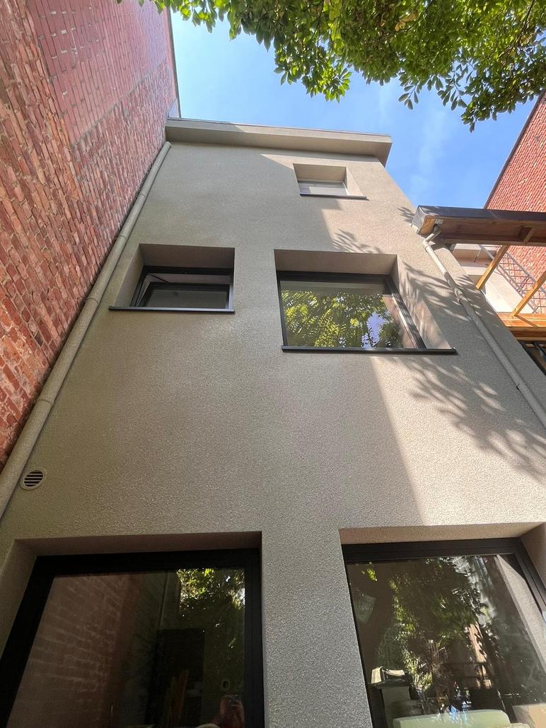 Isolation et liege projete a Wilrijk