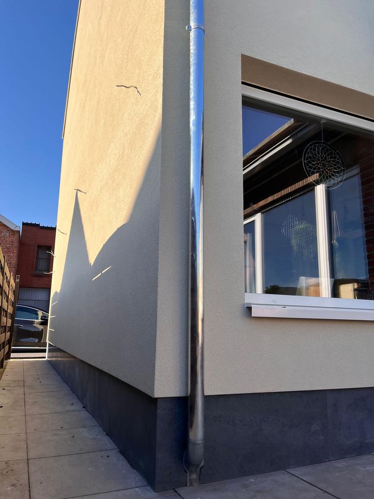 Isolation de facade et crepi a De Klinge