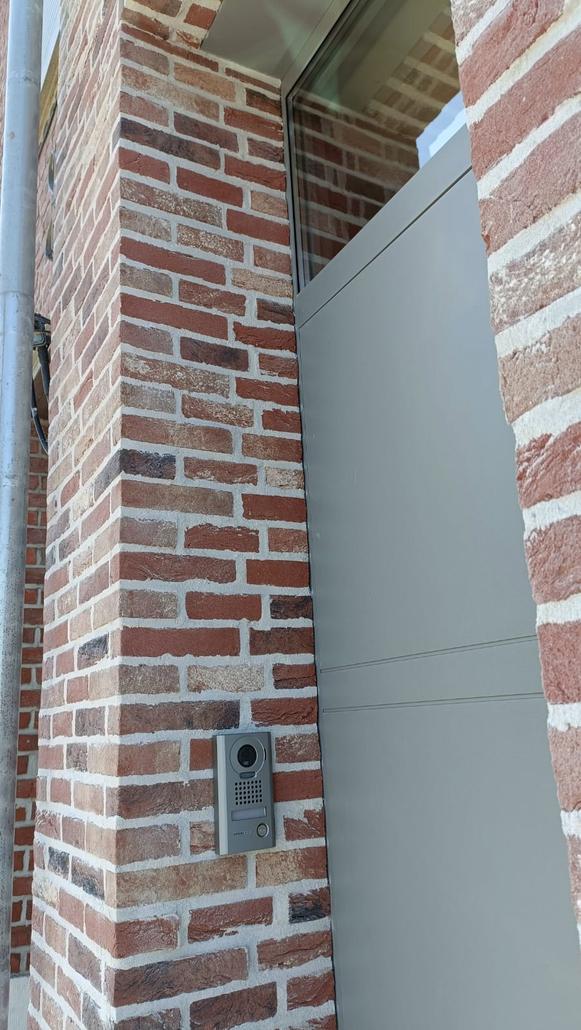 Isolation de façade et plaquettes de brique à Zottegem