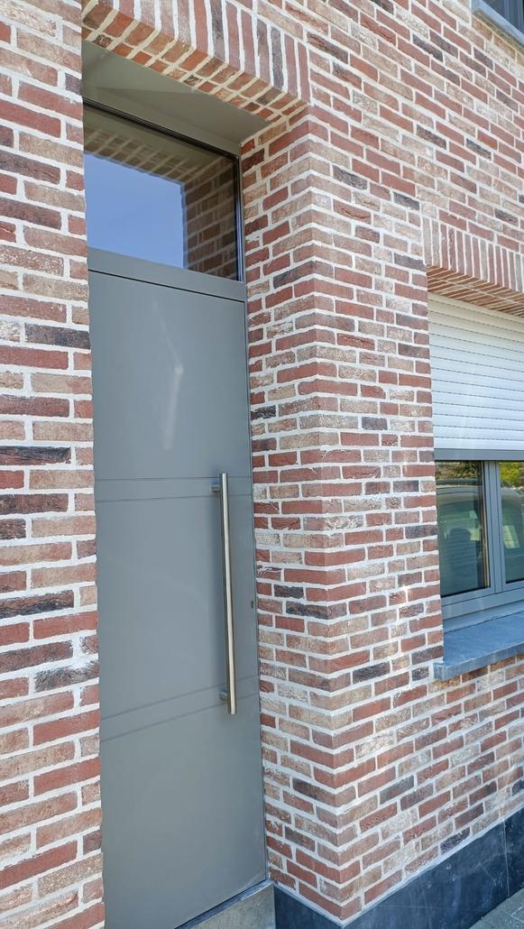 Isolation de façade et plaquettes de brique à Zottegem